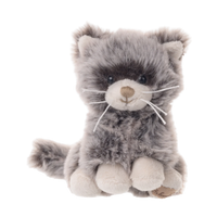 kitty bag charm, plush cat keychain, Bukowski bear charm, Swedish stuffed animal, small plush charm, soft cat keyring, cute kitty accessory, gift for cat lover, mini plush toy, backpack charm