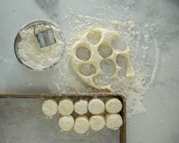 Homemade buttermilk biscuits made with Callie’s Hot Little Biscuit Mix