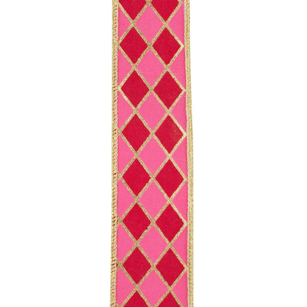 fuchsia-pink-diamond-elite-metallic-ribbon