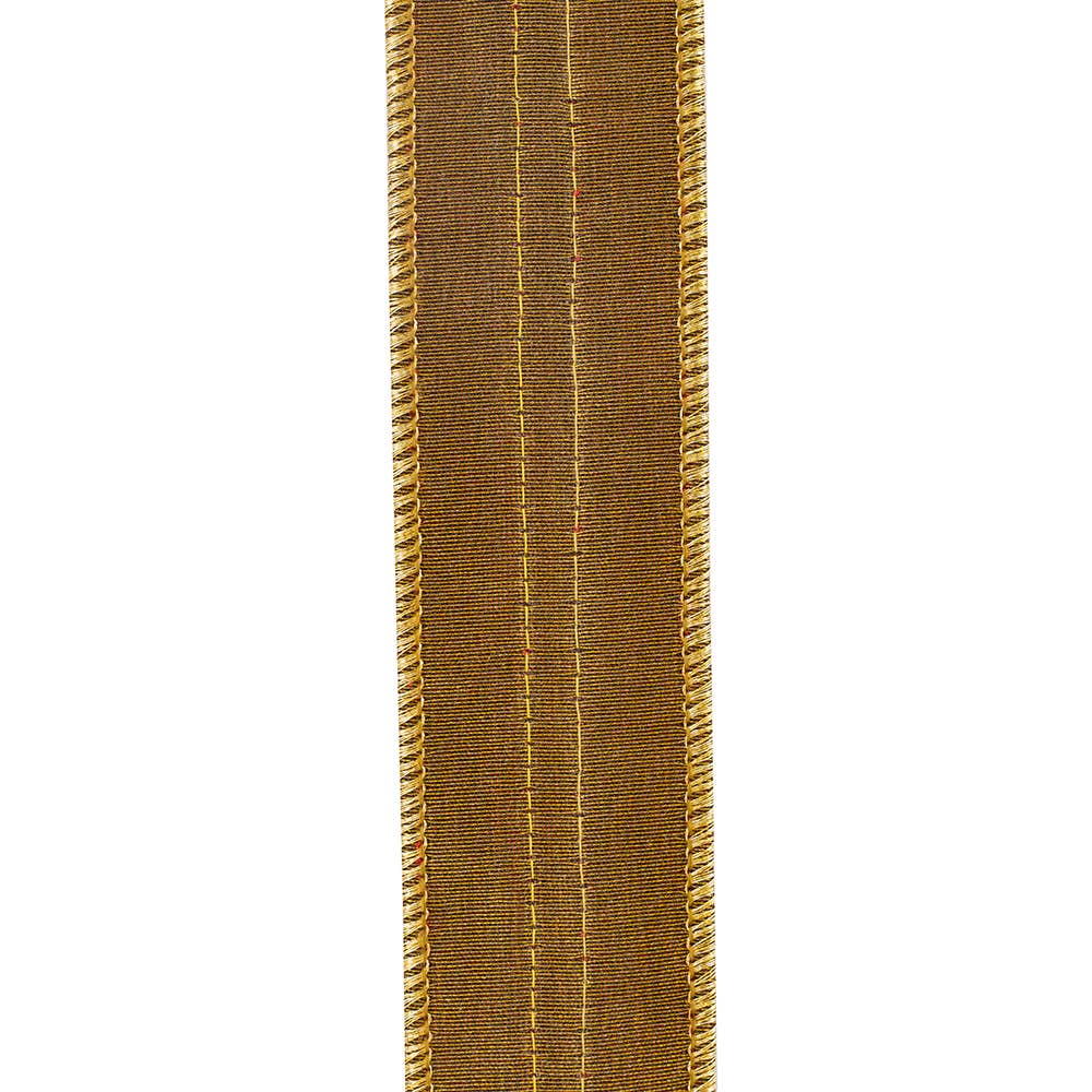 Reliant Ribbon Jewel Stones Trim Velvet Luxe wine burgundy velvet ribbon with colorful jeweled center trim and metallic gold wired edges, 1.5 inches wide.