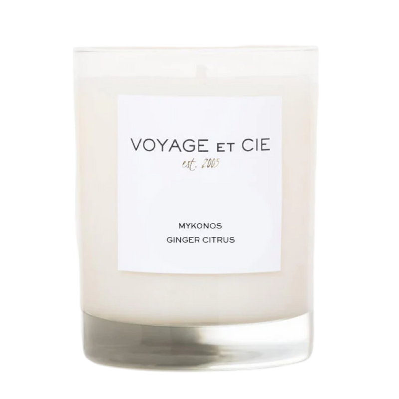 mykonos ginger citrus highball candle