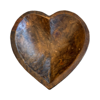valentina imports heart shaped dough bowl