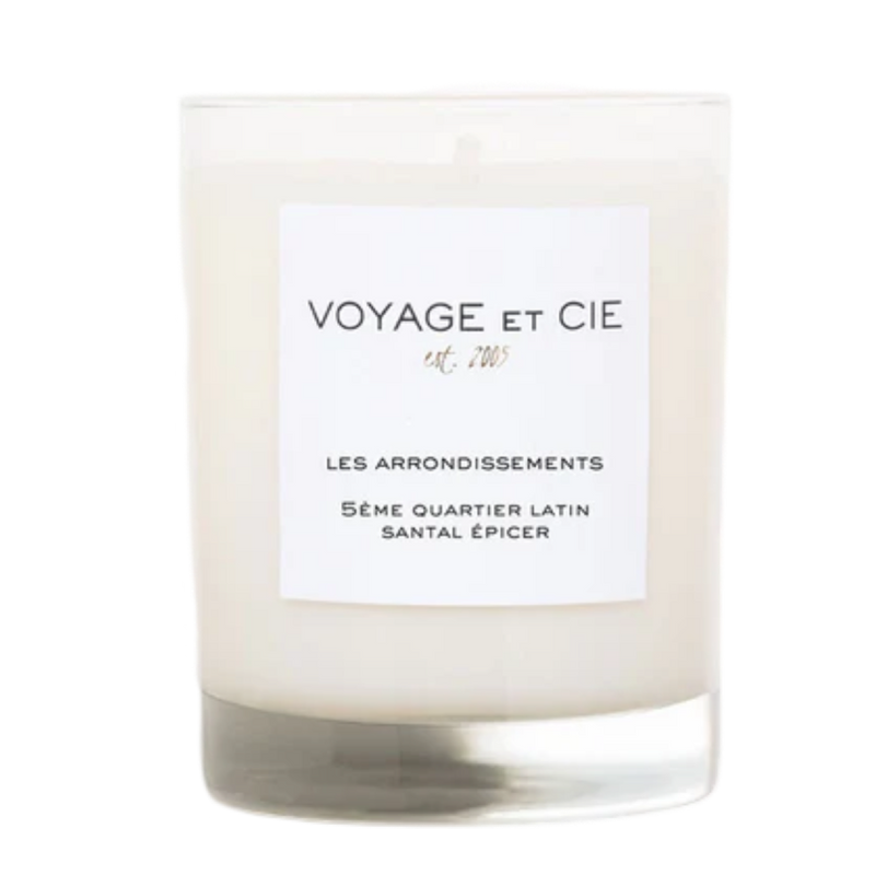 voyage et cie santal epicer highball candle
