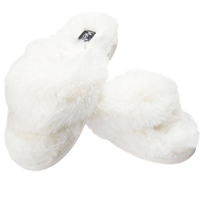 white memoi thong bedroom slippers