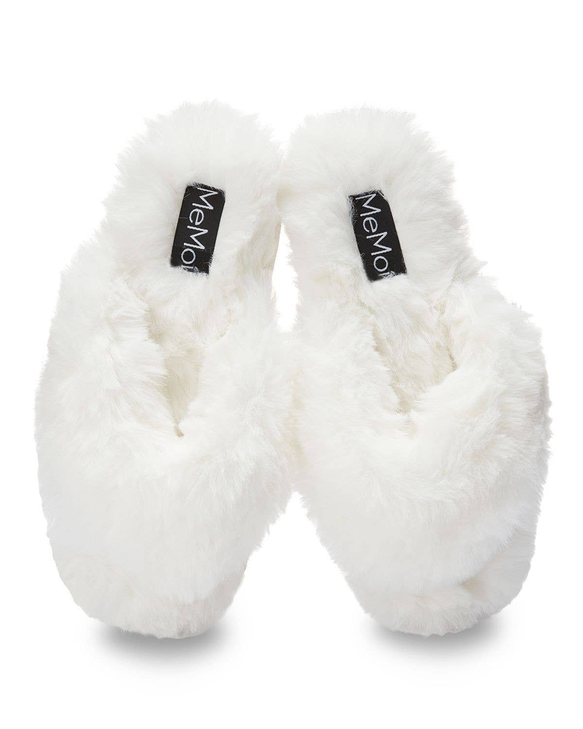 white memoi thong bedroom slippers